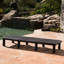Chaise longue en fer pour l'extérieur - Relax