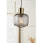 Camille 1 - Light Brushed Gold Pendant