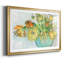 Impression florale printanière avec cadre en I et verre biseauté mat-1386019551-1386019550