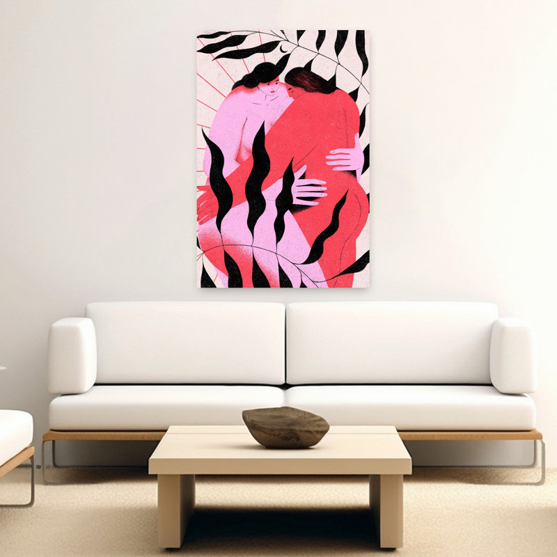Art contemporain, art mural rétro, H 60 po x l 40 po