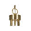 Luminaire suspendu tambour 5 lumières Thayne-109883185