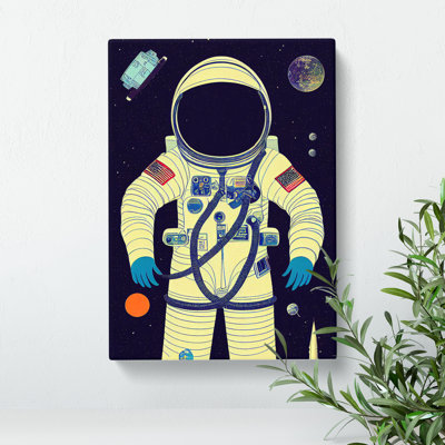 Vintage Astronaut No.3 - Wall Art