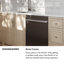 24" Monument Series 3rd Rack Top Touch Control Dishwasher with Stainless Steel Tub-819498529