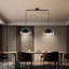 Luminaire suspendu 41 po noir moderne 41 po