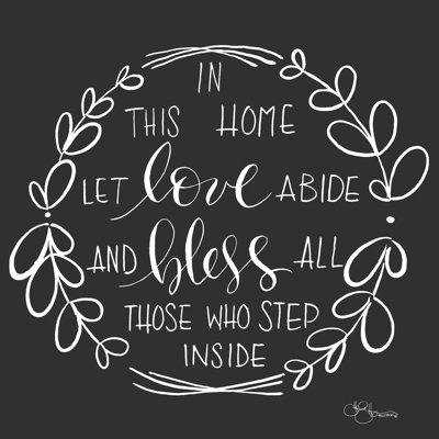 " In This Home "