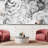 Abstract Floral Peel & Stick Border-93867580