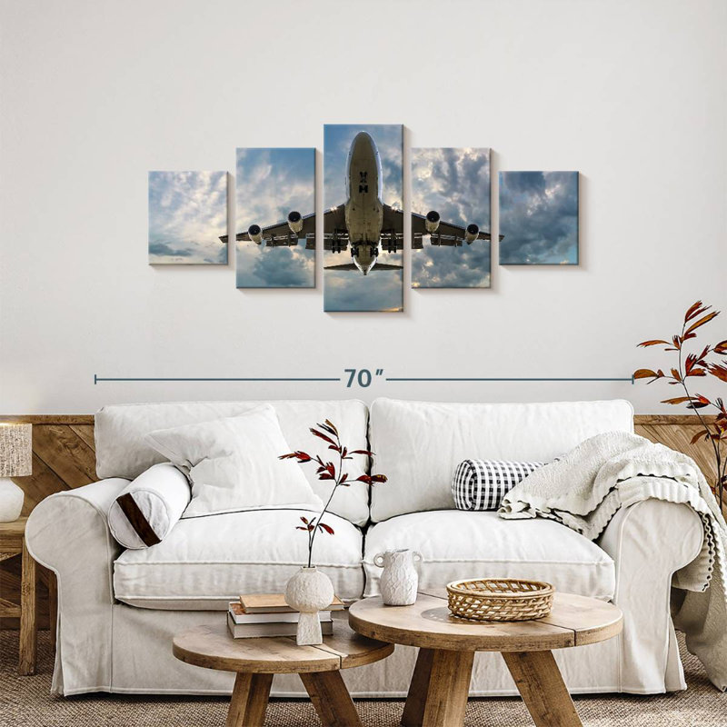 Takeoff Aviation, 24" H x 55" W