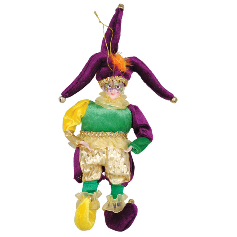 Figurine suspendue Mardi Gras