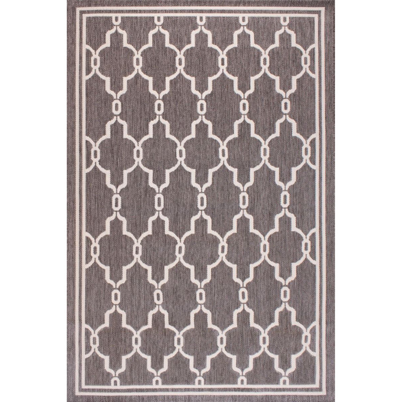 Annmaria Geometric Indoor / Outdoor Area Rug, Runner 60 x 120cm