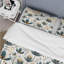 Ensemble de housse de couette scandinave jaune et blanc-1281292005