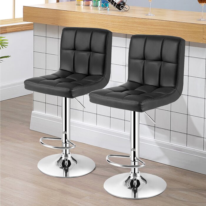 Latitude Run® Swivel Adjustable Height Stool & Reviews | Wayfair