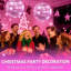 12-Inch Large Hanging Mirror Ball for Disco Party Decor (Pink)