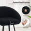 Tabouret de bar Sherpa 26,6 "avec structure en métal Absalom-1247068087-1226835683