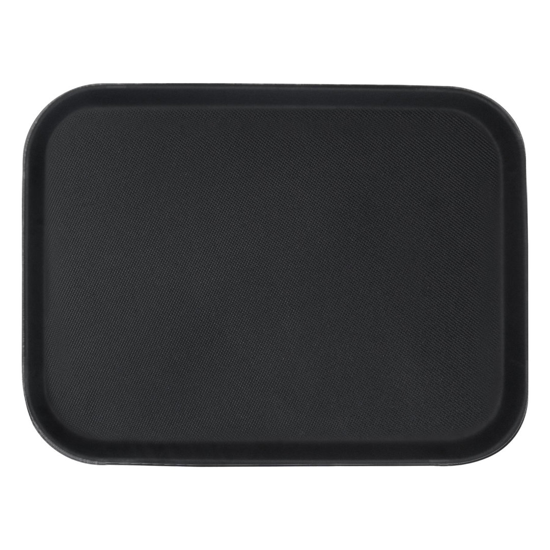 B&Q - Rectangular Serving Tray41 X 30.5CmReusable Non Slip Stackable Rubberized Food Drinks Platter Tray - Image 3