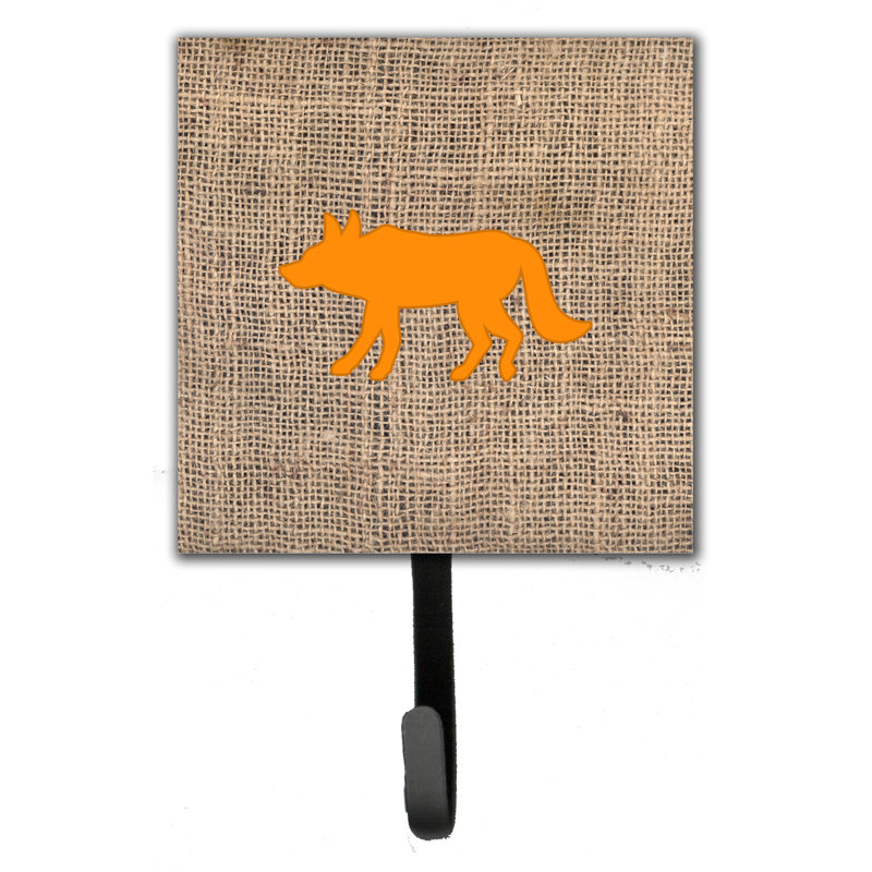 Crochet mural loup