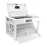 16 Bay Charging Cabinet, Locking Charging Station, Entryway Cabinet