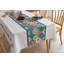  Nappe imprimée à la main pour tables carrées, housse de table géométrique Boho avec bords frangés, nappe décorative pour la cuisine et la salle à manger, 59 po x 59 po-132962379-132962398