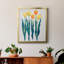 Tulipes dans une rangée II, toile encadrée de qualité supérieure - prête à être accrochée-1924022039-1924022036