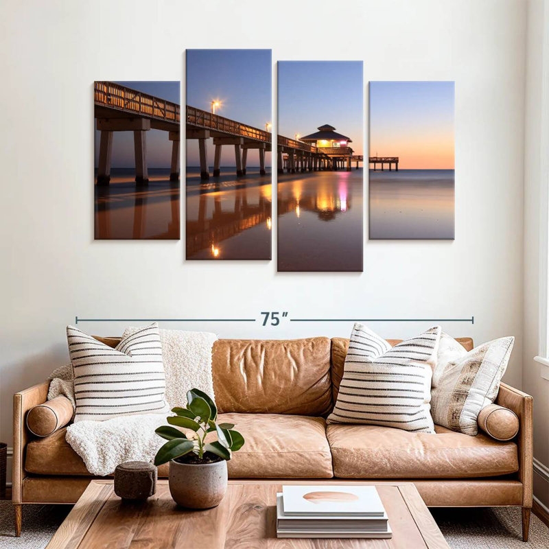 Nicci Myers Beach Boardwalk, 48" H x 75" W
