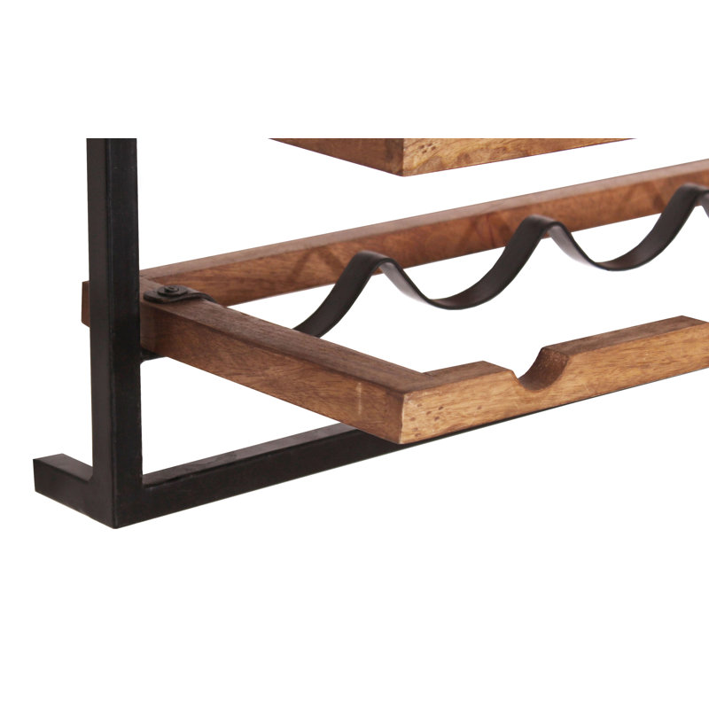 Lehoux Wall Mounted Wine Bottle Rack in