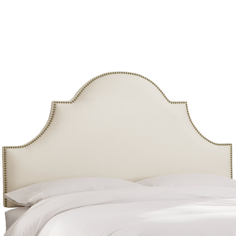 Delaware Upholstered Headboard, Shantung Khaki, King