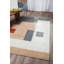 Marjorie Geometric Handwoven Jute/Sisal Tan/Ivory/Gray Area Rug-576069969