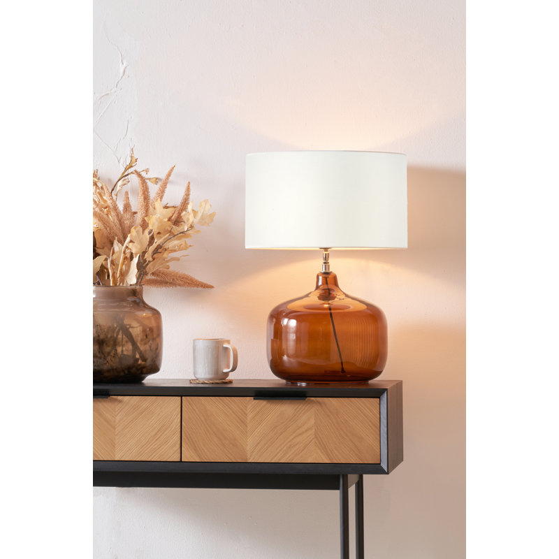 Glass Lamp Base Lamp