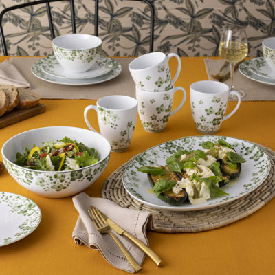 Noritake Bloomington Road Dinner Plates, 10-1/2"