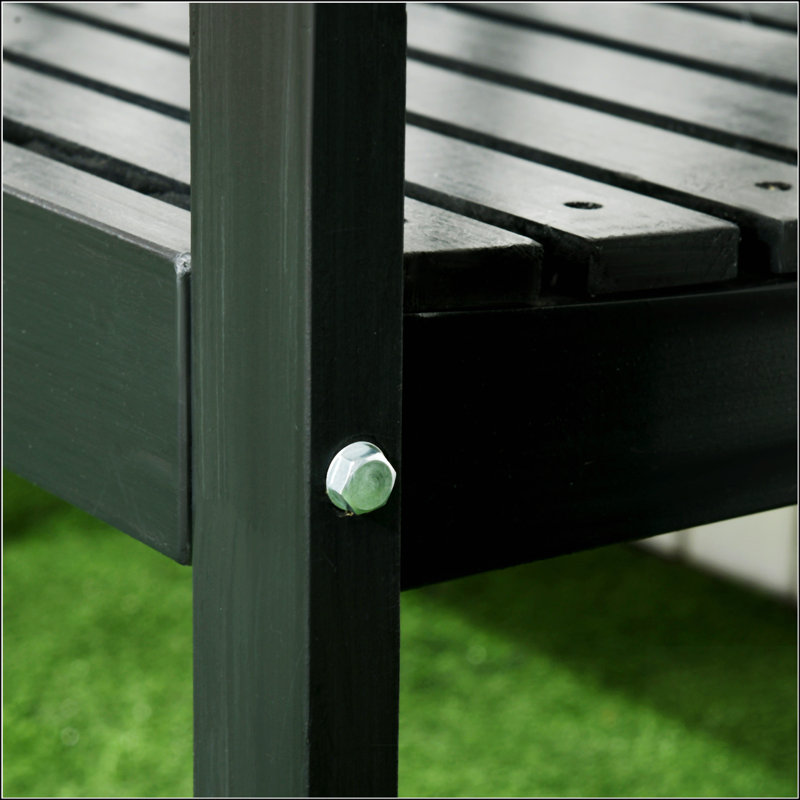 Banc de patio en bois