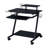 Mechtild Metal Base Gaming Desk in Black