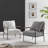 Zanyra 27.5Cm Wide Boucle Armchair-1530652931