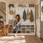 Antoinetta 63 " Wide Hall Tree with Shoe Storage and Shelves