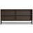 Wilmington Solid Wood Industrial 60 Inch Wide Desk With 64 Inch Wide 4 Cubbie Low Bookcase In Walnut Brown (set Of 2)