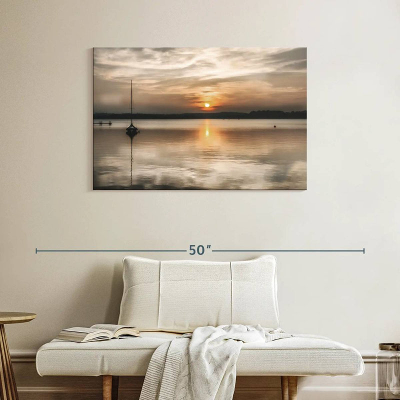 Coucher de soleil doux Alvord, H 26 po x l 39 po