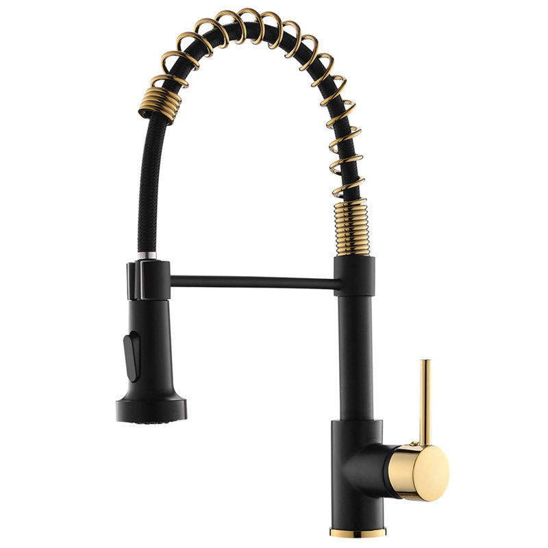 AWZTOO Pull Down Kitchen Faucet