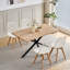 Dining Chairs - Nordic Style Dining Chair - Mesh Backrest - Solid Wood Legs-1956994511-1966064150