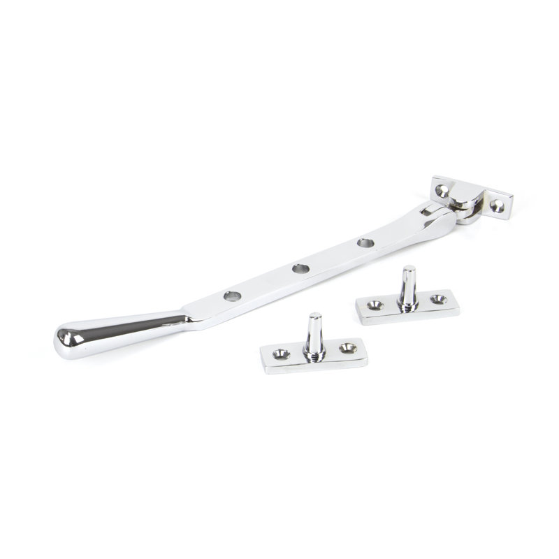 Newbury Stay Door Accessory, Polished Chrome