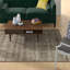 Tapis brun foncé à motif géométrique Bahr-571317323
