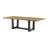 Caramel And Cocoa Trestle Dining Table
