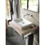 2nd Floor White Ceramic Rectangular Drop-in Bathroom Sink