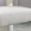 Ensemble de deux chaises d'appoint rembourrées en tissu de conception contemporaine pour le salon, la chambre à coucher, la salle à manger, beige