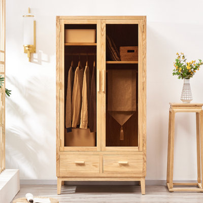 Simple And Light Luxury Glass Wardrobe