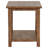 Castleton Wood End Table With Shelf
