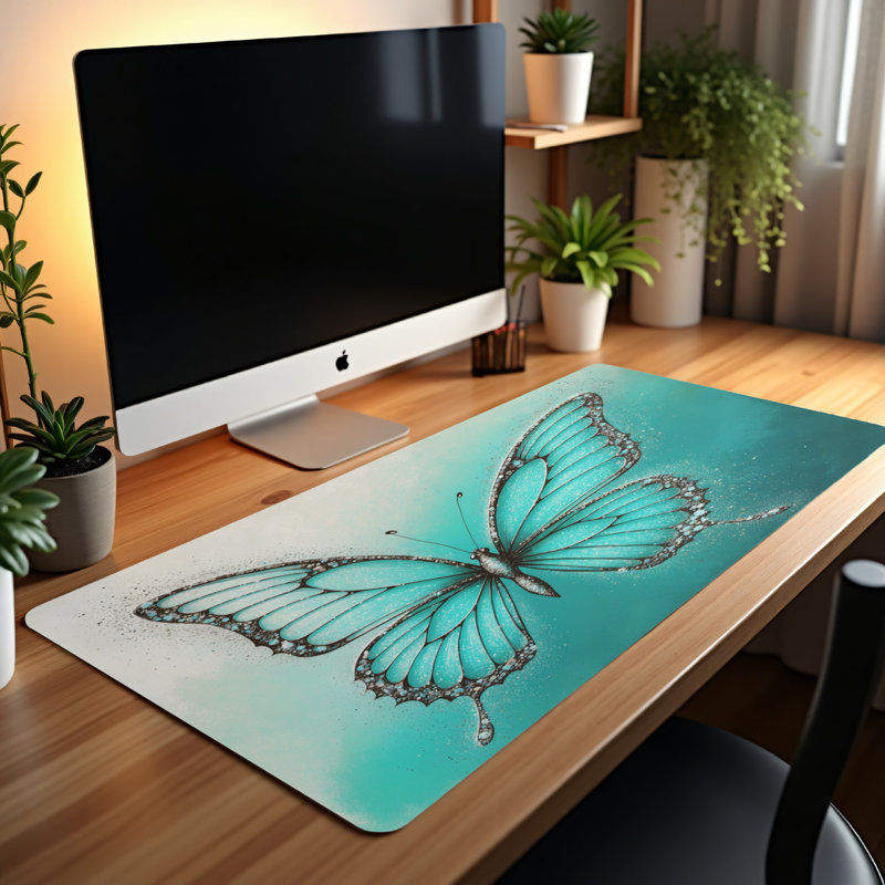 Polyester Desk Pad, 23.6x13.8