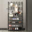 Freestanding Coat Rack with Shelves