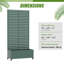 Boîte à fleurs en treillis avec treillis 72 x 35 po-770301973-770301977
