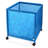 Swimming Pool Storage Box with 4 Swivel Casters Large Capacity Easy Assembly Storage Basket Swimming Balls Floats Toys Container-1375040369