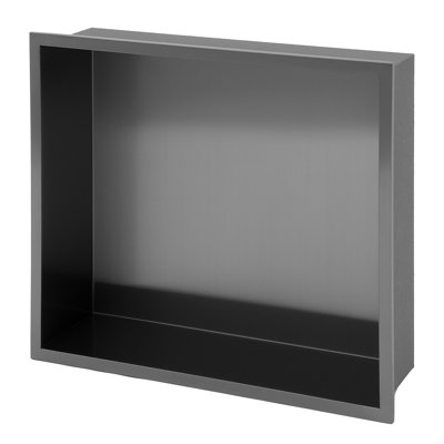 Niche de douche en acier inoxydable 25 po x 13 po