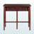 Chenai Solid Wood High Table with Drop Leaf in Walnut Finish, 35.28'' H X 39.02'' W X 29.73'' D