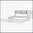 Metal Full Size Daybed with Trundle, Storage Cabinets, and USB Ports for Modern Minimalist Homes-117963157